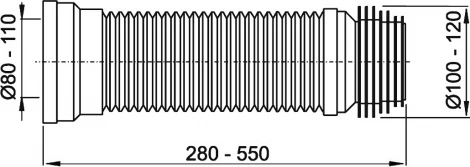 Гофра AlcaPlast A97