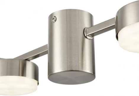 Потолочная люстра Lumion Sanata 8116/6C никель, металл LED GX53 6*7W 220V