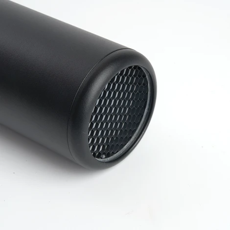 Подвесной светильник Feron ML1842 Barrel ECHO levitation 48396 MR16 35W, GU10, чёрный, с антибликовой сеточкой (220V, на проводе, круглые)