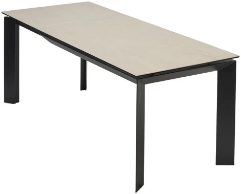 Стол CREMONA 180 TL-142, испанская керамика / черный каркас, ®DISAUR