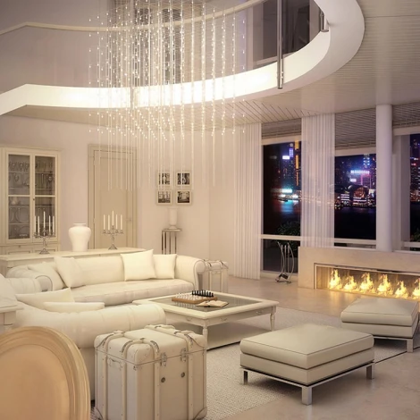 Подвесная люстра большая LED ODDRUN L120 ImperiumLoft Oddrun01 (231898-23)