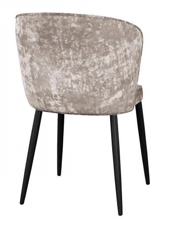 Стул DikLine 348 поворотный M02 бежевый, ножки черные арт.00-00074676