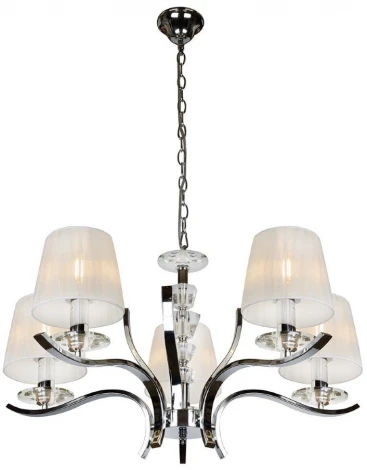 Подвесная люстра iLamp Omega RM5231/5CR (220V, на цепи)