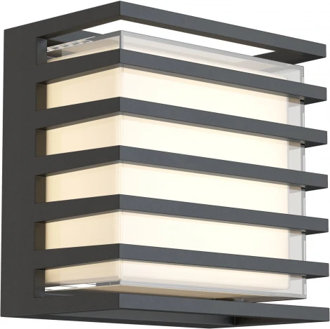 Настенный светильник уличный Maytoni Downing Street O020WL-L10B4K (LED, 220V, IP65)