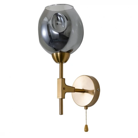 Бра Arte Lamp Yuka A7759AP-1PB (220V, выключатель, шар)