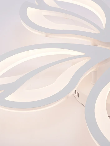 Потолочная люстра светодиодная с пультом ДУ 110W, белый, LED Natali Kovaltseva Fortuna LED LAMPS 81107/4C