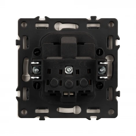 Механизм розетки влагозащищённый SCT-NOBE-MCP-SFPL-GD (230V, 16A) (Arlight) 054282