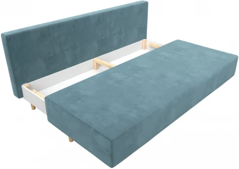 Диван прямой Лига-033 (Бирюзовый/Велюр) Лига Диванов арт.121089