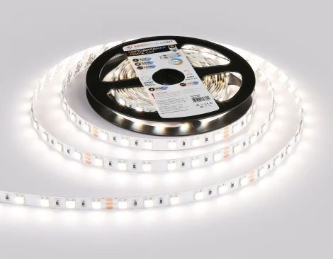 Светодиодная лента с регулировкой температуры света Ambrella Illumination GS4101 5050 60Led 14W/m 24V IP20 CCT 3000-6500