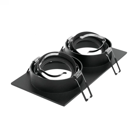 Встраиваемый светильник под лампу GU5.3 черный Wolta Alto WDL-GU5.3/01BL-02