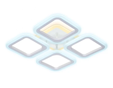 Потолочная люстра Ambrella Acrylica Original FA441 (регулировка яркости, LED, 220V, пульт управления, управление смартфоном, умный дом - PC.Lamper)