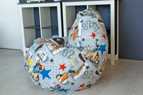 Кресло мешок Dreambag Груша Бульдоги (3XL, Классический) 5007341