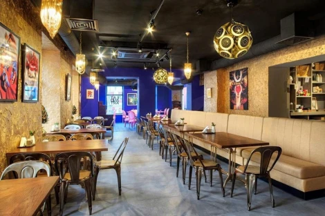 Стул Marais Vintage Wood Медь антикварная