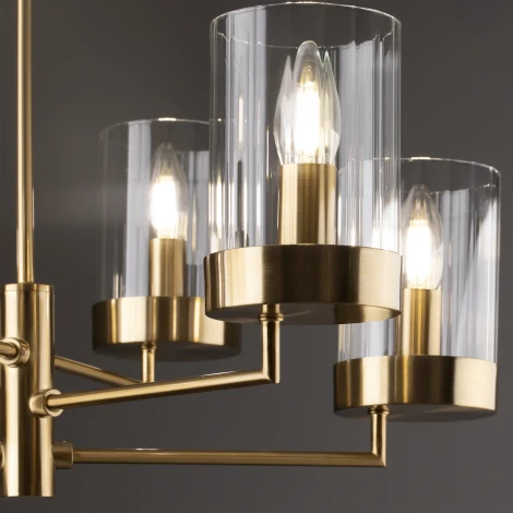 Потолочная люстра на штанге Freya Clip FR5426PL-06BS (220V)