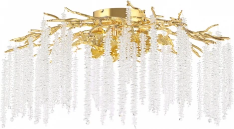 Потолочная люстра хрустальная Arte Milano Milano-3 23312.850.7.G9.A GD (220V)