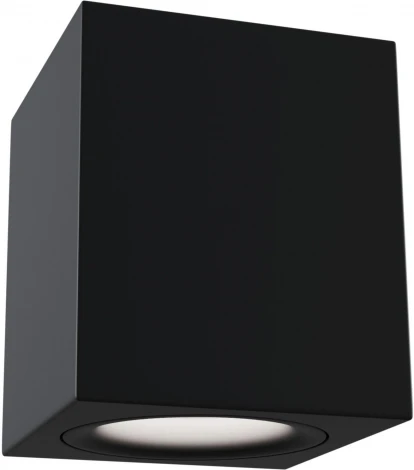 Накладной потолочный светильник Slim GU10 1x50Вт Maytoni Technical C013CL-01B