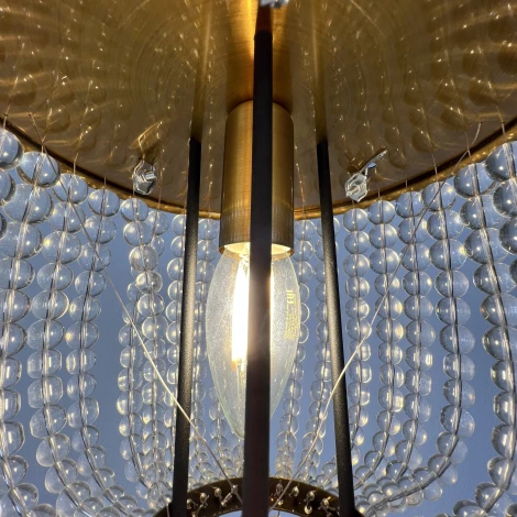 Потолочная люстра Jacqueline White Sconce Brass ImperiumLoft 44,444 (186172-22) (220V)