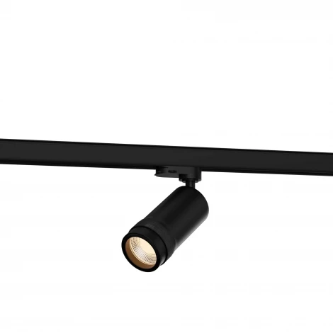 Трековый светильник трехфазный светодиодный ST Luce Zoom Trace ST691.436.10_DIM черный LED 1*10W 3000K 220V