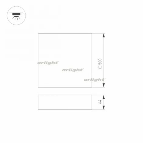 Точечный светильник Arlight 034799 (LED, 220V, IP40)