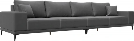 Диван прямой Льюес Лонг Лига Диванов (Замша) арт.126723