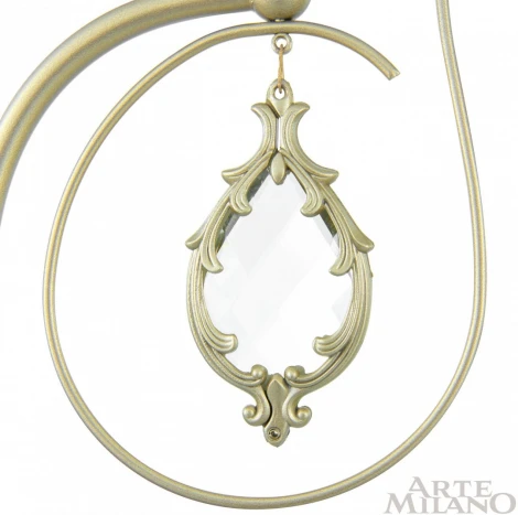 Подвесная люстра Arte Milano AM349920 349920/6 CG (220V, подвески, на цепи, подсвечник, свеча)