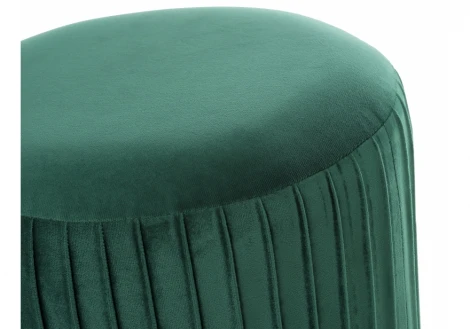 Пуфик Woodville Ring 1-П dark green 11754