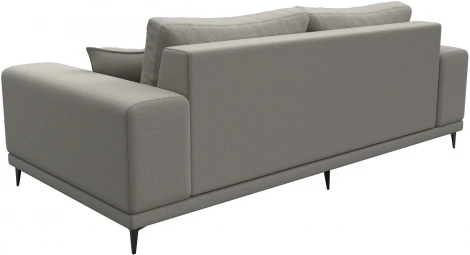 Диван прямой Льюес (Бежевый/Рогожка) Лига Диванов арт.122671