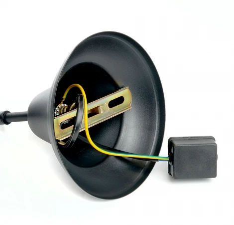 Уличный подвесной светильник Feron Бордо 48389 PL725 60W E27 черный