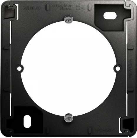 Коробка наружного монтажа (антрацит) Systeme Electric Glossa GSL000700