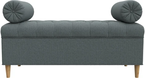 Банкетка Глория (Серый/Рогожка) Лига Диванов арт.125843