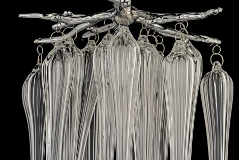 Подвесная люстра Dio D`arte Tavenna Nickel Tavenna H 1.5.21.101 N (220V, хрусталь, на проводе)