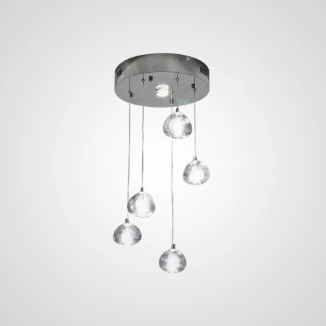 Подвесной светильник (люстра) Meteora 5 ImperiumLoft Meteora01 (178389-26) (220V, на проводе, шарики)
