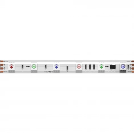 Светодиодная лента IP65 24В 5050 14,4Вт/м RGB 5м Maytoni SPI светодиодная лента 201247