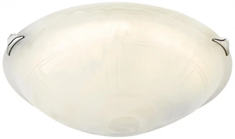 Настенно-потолочный светильник Sonex Lufe 7601/DL SNOK SN стекло/белое/хром LED 48Вт 4000K D405 IP20