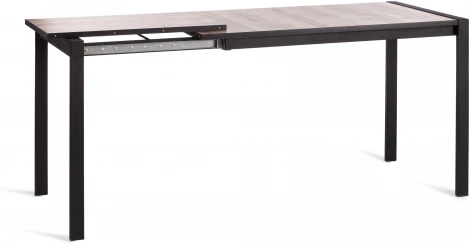 Стол GALEON ЛДСП/HPL/металл, 110 x 70+45 75 см, Дуб Вотан/чёрный Tetchair 19748