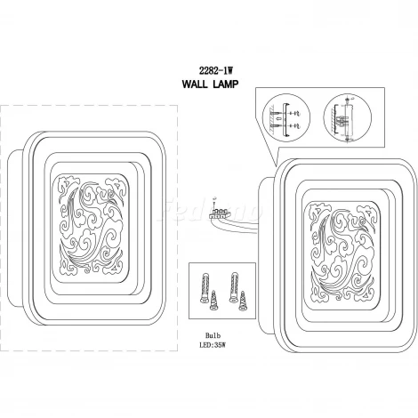 Настенный светильник F-Promo Ledolution 2282-1W