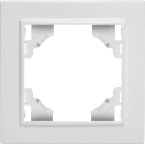 Рамка на 1 пост (белый) Stekker Эрна 39623