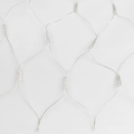 Сетка светодиодная с контроллером. 240 светодиодов. 2.5х2 м. белая. ULD-N2520-240/DTA WHITE IP20