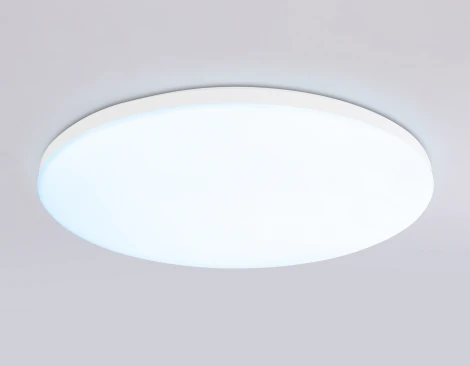 Потолочный светильник RGB круглый светодиодный с пультом и управлением смартфоном Ambrella ORBITAL FZ2002 (220V, умный дом - Алиса, Tuya Smart, Алекса, Smart Home, круглые, IP54)