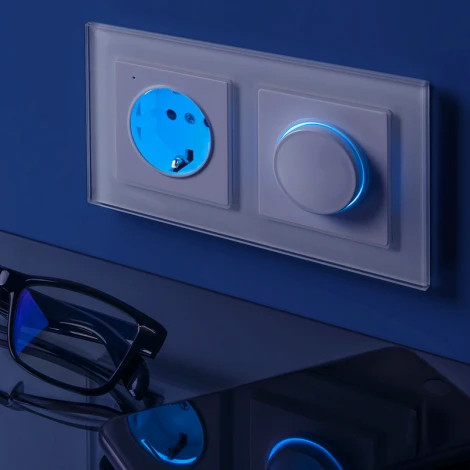 Диммер с подсветкой (белый) Werkel W1142101 (a051137)