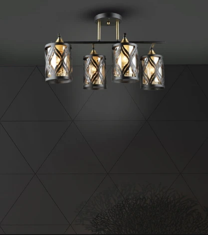 Потолочная люстра Wedo Light Miren WD3632/4C-CO-BK-AM