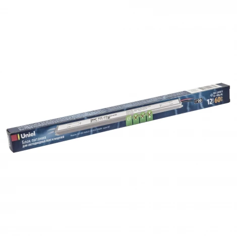 Блок питания ультратонкий 60Вт Uniel UET-VAT-060A20 12V IP20