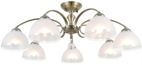 Потолочная люстра на штанге Citilux Франческа CL417173 (220V, хрусталь, подвески)