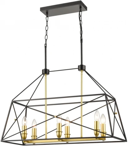 Подвесной светильник Vele Luce Clemente 10038 VL4272P06 (220V, на цепи, свеча)