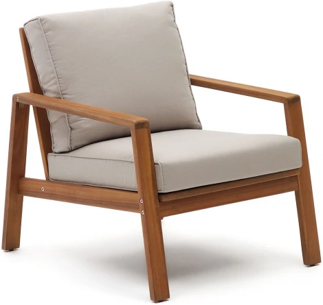 Frares Комплект 2-местный диван, 2 кресла и журнальный столик из массива акации La Forma (ex Julia Grup) арт.158152