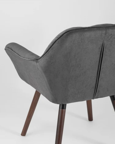 Кресло Stool Group Брайан темно-серое УТ000002345