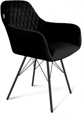 Стул Sheffilton SHT-ST38/S37 ночное затмение/черный муар