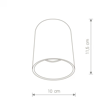 Накладной точечный светильник Nowodvorski Eye Tone 8930 (220V, круглые)