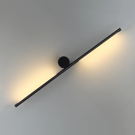 Настенный светильник Odeon Light Teo 7103/14WL черный/металл IP20 LED 14W 1000Лм 3000K 120° 220V