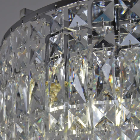 Потолочная люстра хрустальная Reluce 90288-0.3-06 CR (220V)
